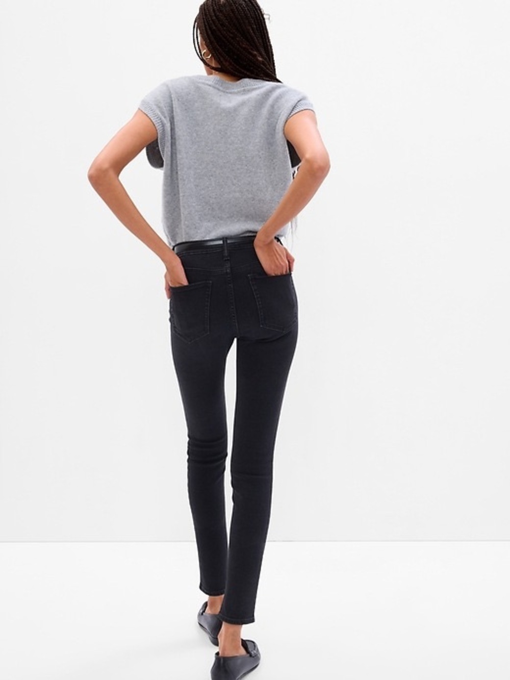 GAP True Skinny Black Wash Jeans size 18 new with tags